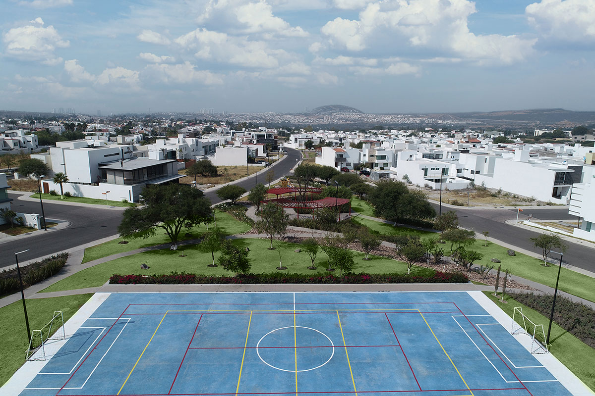 lomas de juriquilla, canchas usos múltiples